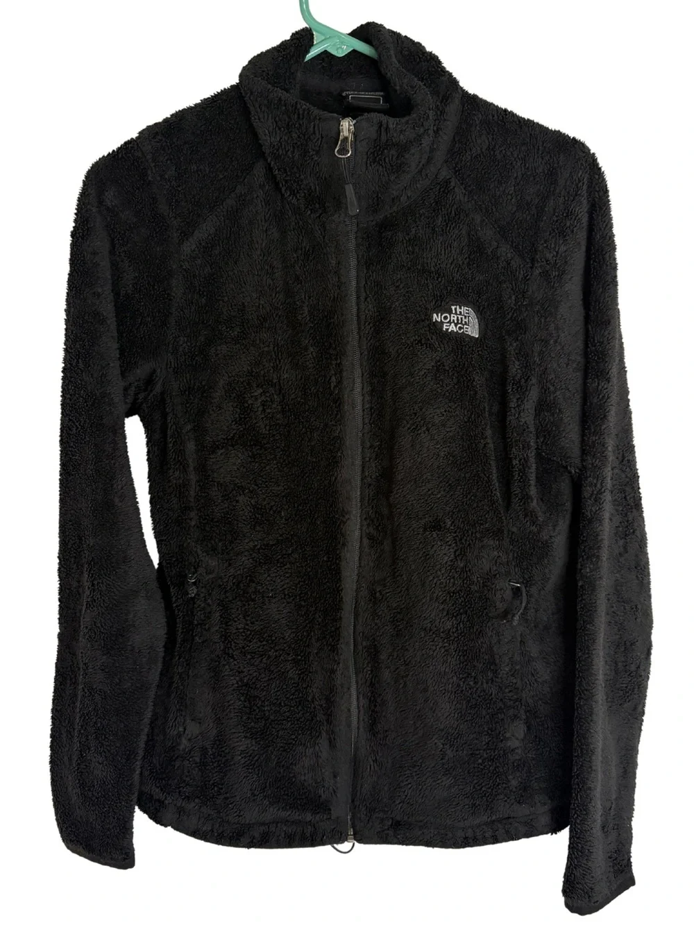 The North Face Osito Women's Black Full Zip Fleece Jacket Size Medium